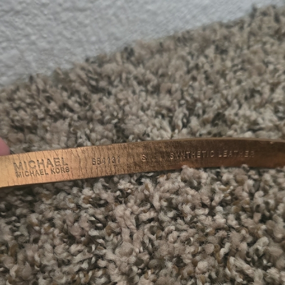 Michael Kors Black & Brown MK Monogram Chain Bum/Belt Bag (EUC)(S)✨️🖤✨️ - Picture 8 of 13